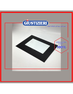 kit vetro forno nero