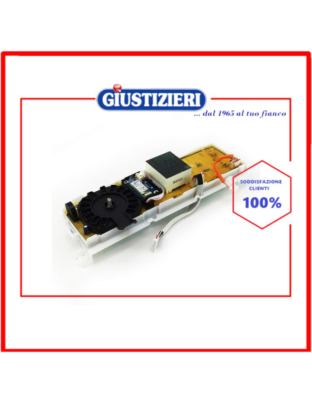scheda elettronica pcb display fwm_inv ww7800m 292x80 originale lavatrice samsung