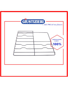 griglia in filo 3 fuochi 456x447mm piano cottura ricambi cucina