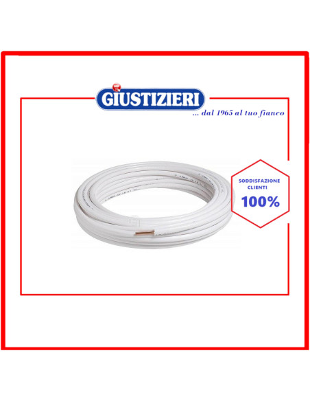 tubo rame climatizzatore isopolar 1/2"x0,80 - 25mt