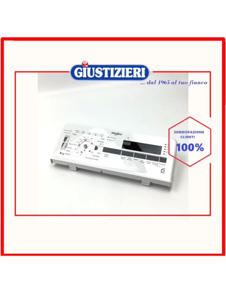 cruscotto tdlr 65210 cs printed originale lavatrice whirlpool