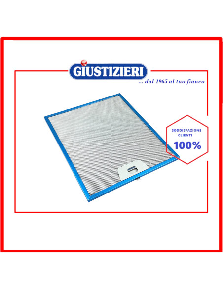 filtro metallico 253x300 originale cappa aspirante franke