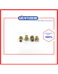 kit 4 ugelli gpl originale piano cottura electrolux