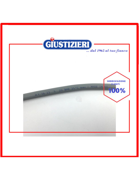 tubo di carico in pvc mt. 3 con pipa