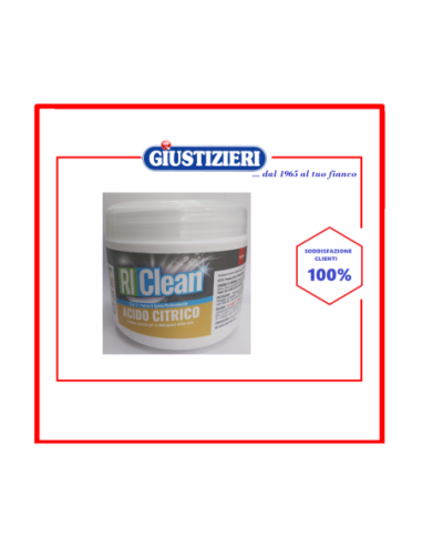 55401170 riclean acido citrico 500gr mondo - giustizierishop.it