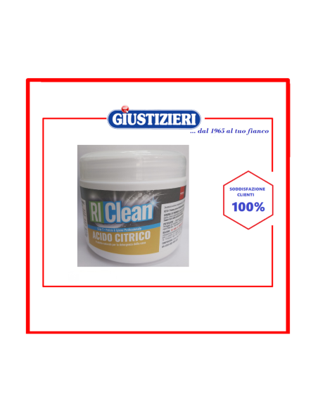 55401170 riclean acido citrico 500gr mondo - giustizierishop.it