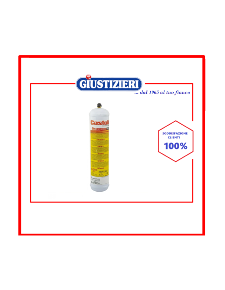 ossigeno compresso di ricambio per cannello flex 2000 110l c - giustizierishop.it