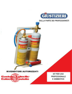 castolin 2000 flex kit saldatura  saldatore ossigeno propano - giustizierishop.it