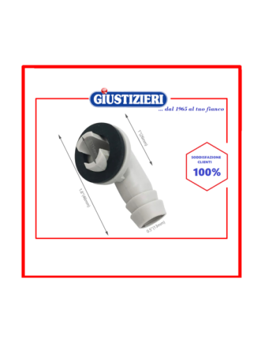 pipetta pipa curvetta per climatizzatore condizionatore tubo - giustizierishop.it