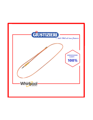 c00078735 termocoppia lunga 1000mm forno originale indesit a - giustizierishop.it