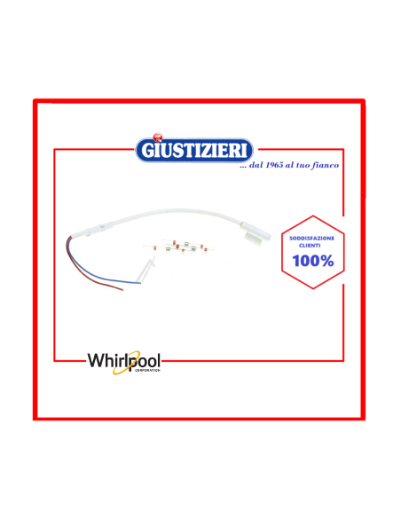 c00310483 kit sonda evaporatore per frigorifero whirlpool in - giustizierishop.it
