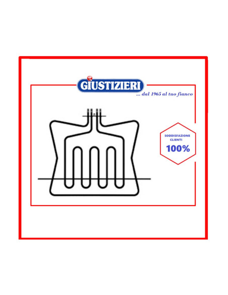 re.1370 resistenza doppia forno w 850/2100 v 220 re1370 - giustizierishop.it