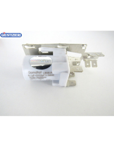 12ag070 condensatore antidisturbo con staffa filtro alimenta - giustizierishop.it