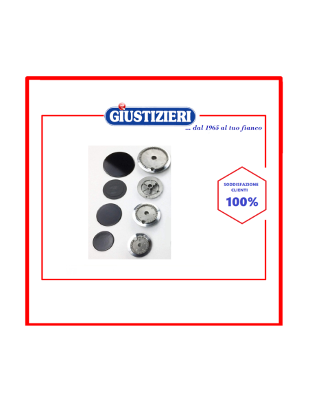 93859 kit completo bruciatori e piattelli piani cottura rex  - giustizierishop.it