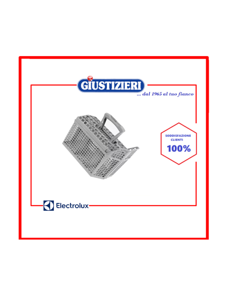 1118401700 cestello portaposate grigio scuro per lavastovigl - giustizierishop.it