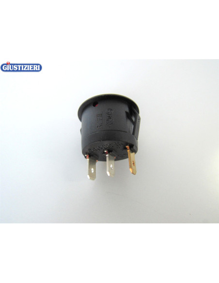 f396 interruttore luminoso tondo 3 contatti per ferri da sti - giustizierishop.it
