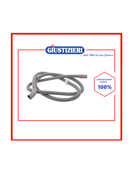 90794 tubo scarico lavastoviglie electrolux 2,34 m 140000599 - giustizierishop.it