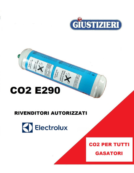 bombola co2 e290 600g alimentare per gasatore d'acqua univer - giustizierishop.it