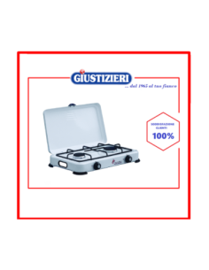 multifire 2 gold fornello 2 fuochi fiamme ghisa ottima quali - giustizierishop.it