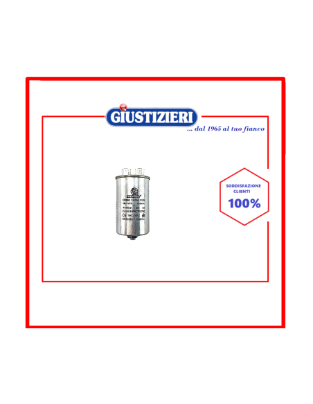 condensatore metallico 18µf lavatrice mondo originale - giustizierishop.it