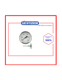 87084 termometro forno 0-500° sonda d.9 mm.100 ottima qualit - giustizierishop.it