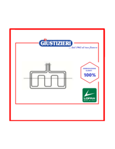 03010498 resistenza forno lofra doppia watt 1000/2000 220v - giustizierishop.it