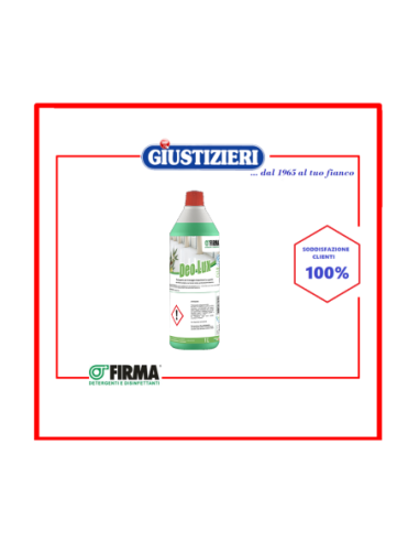 deo-lux detergente profumato ad effetto lucidante firma 1 li - giustizierishop.it