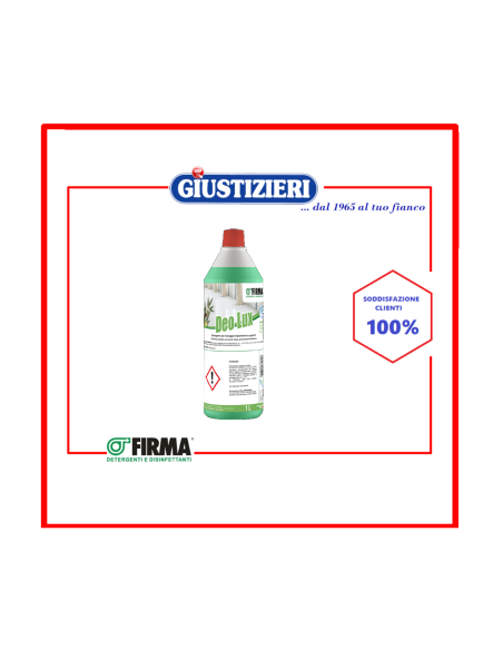 deo-lux detergente profumato ad effetto lucidante firma 1 li - giustizierishop.it
