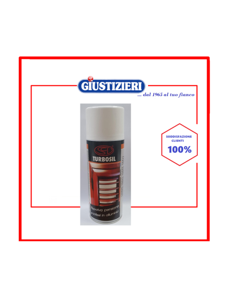 turbosil ravviva persiane e infissi in alluminio spray 400ml - giustizierishop.it