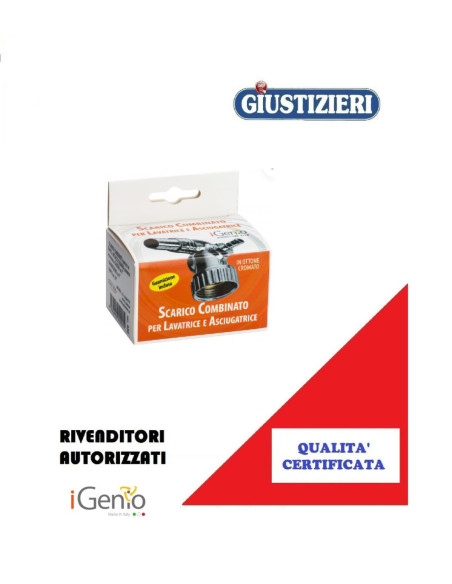 926igenio scarico combinato per lavatrice e asciugatrice ott - giustizierishop.it