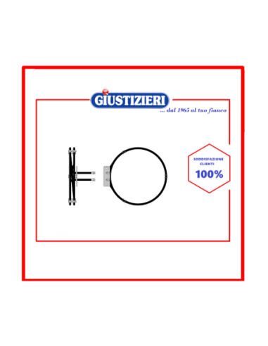 f re.3527  resistenza forno ventilato ø205 w2400v230 adatt e - giustizierishop.it
