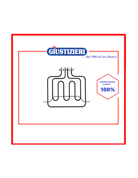 f re.0937 resistenza doppia forno w 825 + 1740 v 240 8068901 - giustizierishop.it
