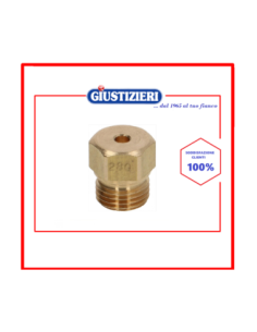 4059383 ugello gas m10x1 ø 2,80 mm made in italy fornello in - giustizierishop.it
