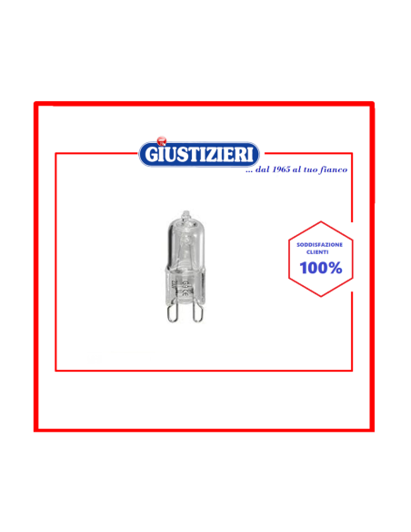 31016019 lampadina forno g9 40w 230v 8085641028 1500h max 30 - giustizierishop.it