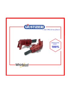 c00196539 coppia spazzole carboncini motore lavatrice whirlp - giustizierishop.it