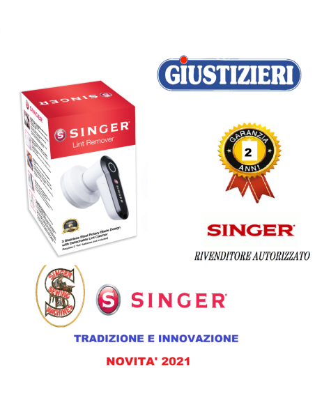 levapeluchi singer steamlogic rimuovi lanugine - novita' ass - giustizierishop.it