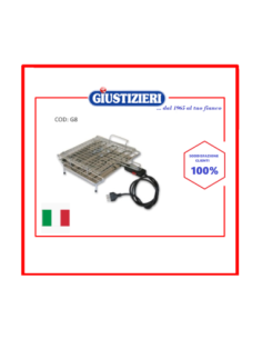bistecchiera professionale in acciaio stella g8 made in ital - giustizierishop.it