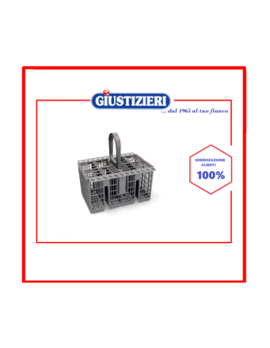 cestello posate grigio  lavastoviglie indesit c00386607 c002 - giustizierishop.it