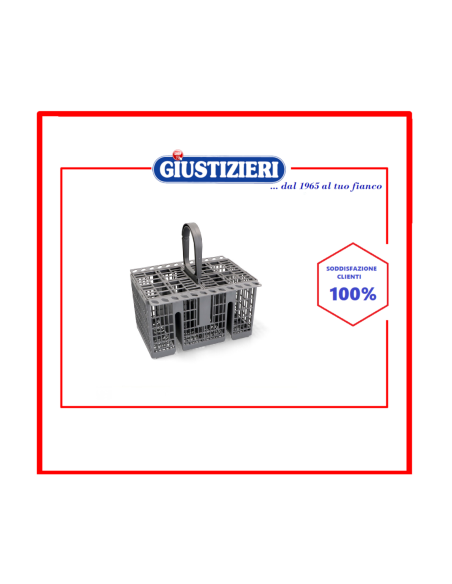 cestello posate grigio  lavastoviglie indesit c00386607 c002 - giustizierishop.it