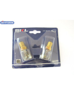 lmp109un lampadina forno kit 2 lampade t25 e14 25w 300° skl - giustizierishop.it