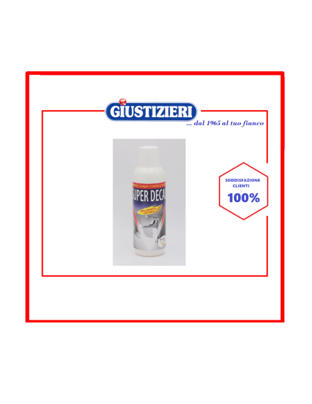 super decal 500ml tecnoclean anticalcare profumato brillante - giustizierishop.it