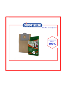 x04015 confezione 5 pz sacchetti aspirapolvere per de longhi - giustizierishop.it