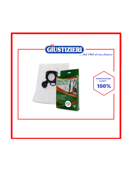 x04033m conf 4 sacchetti microfibra adattabili rowenta silen - giustizierishop.it