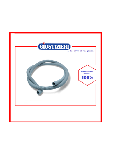 dwh013un tubo scarico lavatrice 200cm c/pipa ø19-22mm univer - giustizierishop.it