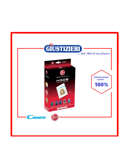 h30s purefilt 5 sacchetti aspirapolvere telios arianne disco - giustizierishop.it