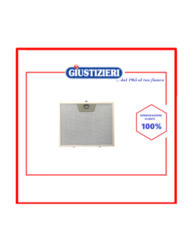 06ka0008  filtro cappa alluminio mm235x189x8 - giustizierishop.it