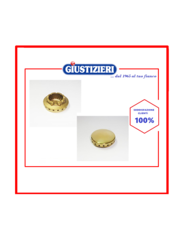 l0829 elba spartifiamma ottone forato lucido ausiliare de lo - giustizierishop.it