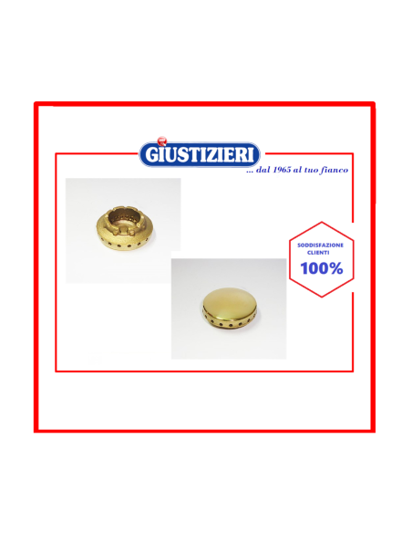 l0829 elba spartifiamma ottone forato lucido ausiliare de lo - giustizierishop.it