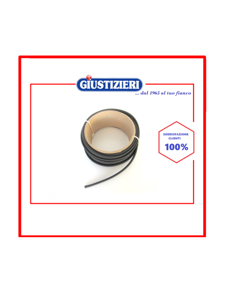 50gv0001 tubetto guaina in vetrotex nera diametro 4 protetti - giustizierishop.it