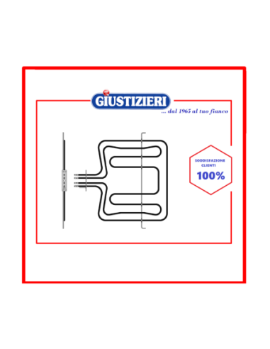 f re.3428 resistenza doppia forno w1000 / 1700 v230 smeg 806 - giustizierishop.it